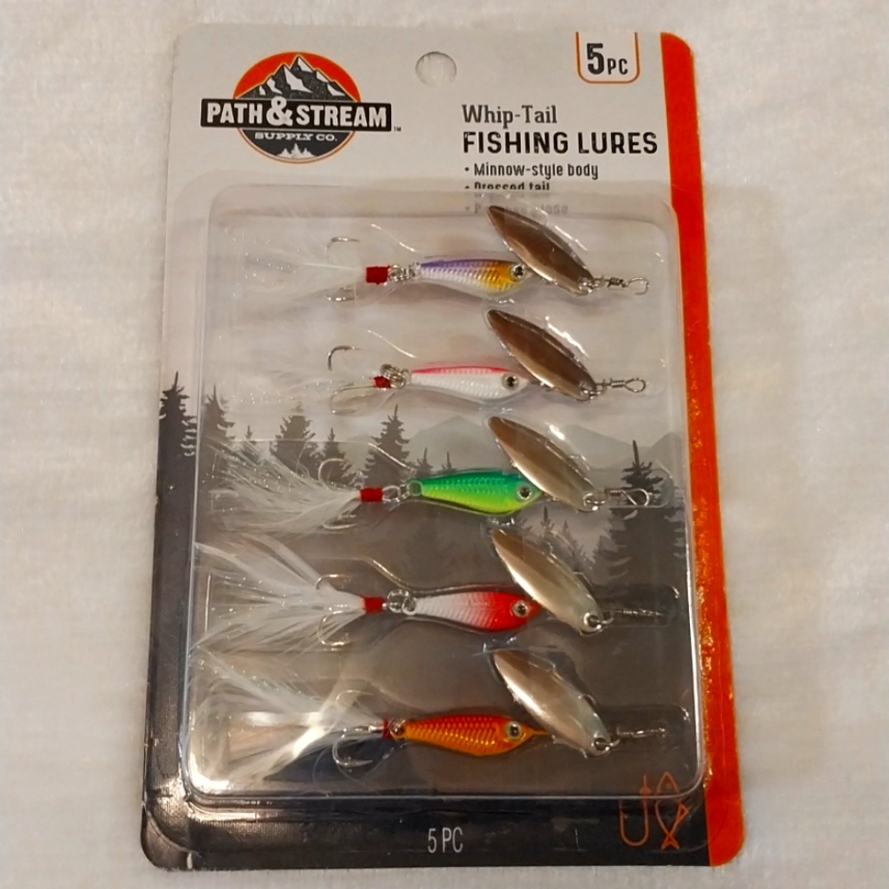 WHIP-TAIL FISHING LURES FOR FRESH WATER FISH